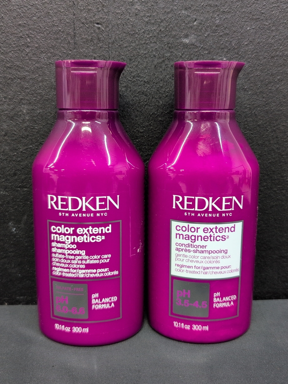 REDKEN Color Extend Magnetics Shampoo & Conditioner 10.1 oz Set Pack of 2
